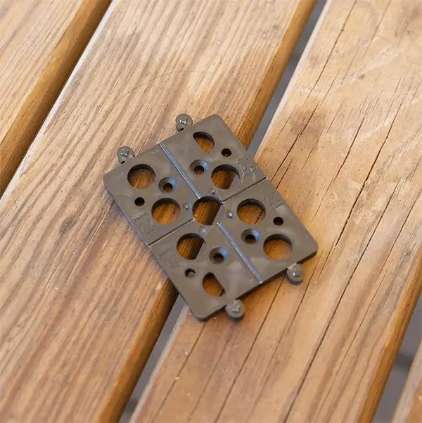 cales plastiques sécables 80x60x5mm (x40)